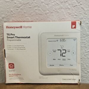 Honeywell T6 Pro Smart Thermostat - White